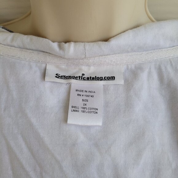 Serengeti 100% Cotton outer and lined patchwork jacket - Picture 6 of 7